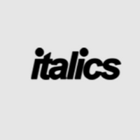 Italics_